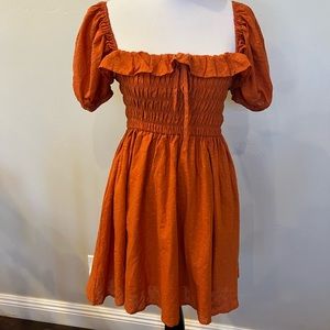 Burnt Orange dress